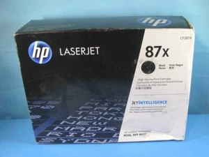 GENUINE HP BLACK PRINT CARTRIDGE - CF287X - 87X - HIGH VOLUME - OPEN BOX - Picture 1 of 1