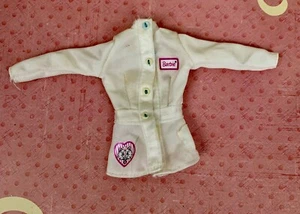 Mattel Barbie Vet Dr White Lab Jacket Vintage 90s - Picture 1 of 5
