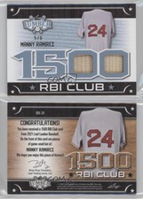 2021 Leaf Lumber The 1500 RBI Club Relics Platinum /6 Manny Ramirez #RBI-24