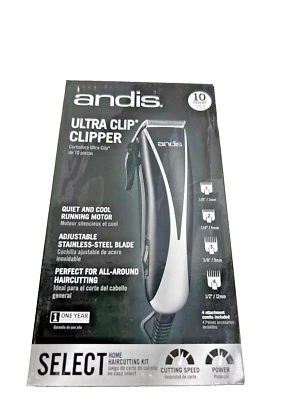ANDIS 18625 Ultra Clip Adjustable Blade 10-Piece Home Haircut Kit - Image 1 of 2