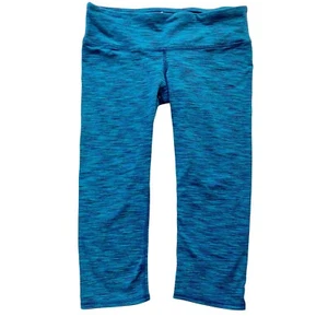 Leggings ALO Yoga Aerógrafo Crops Tinte Espacial Verde Azulado Azul Capris Talla S Pequeñas - Imagen 1 de 9