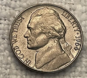 1964 Jefferson Nickel ~ Steps Multi Error~ Ghost Letters DDO/DDR Rare Error Coin - Picture 1 of 10