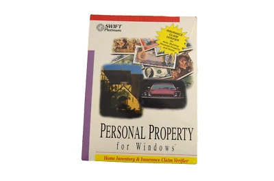 Swift Platinum Personal Property for Windows Software 1994 SEALED Vintage Cosmi - Image 1 of 4