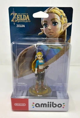 Princess Zelda Amiibo Breath of the Wild Nintendo Novo em folha e lacrado de fábrica! - Imagem 1 de 2