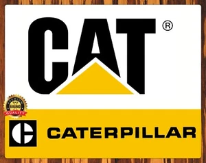 Letrero de metal Cat - Oruga 11 x 14 - Imagen 1 de 4