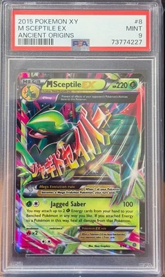 M Sceptile EX 8/98 XY - Ancient Origins Pokemon Holo PSA 9 - Image 1 of 2
