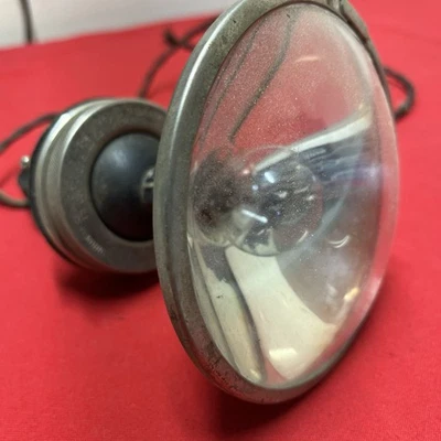 Винтажный прожектор Fyrac прожектор прожектор лампа 1920-х Ford модель T GM Mopar автомобиля - Изображение 1 из 4