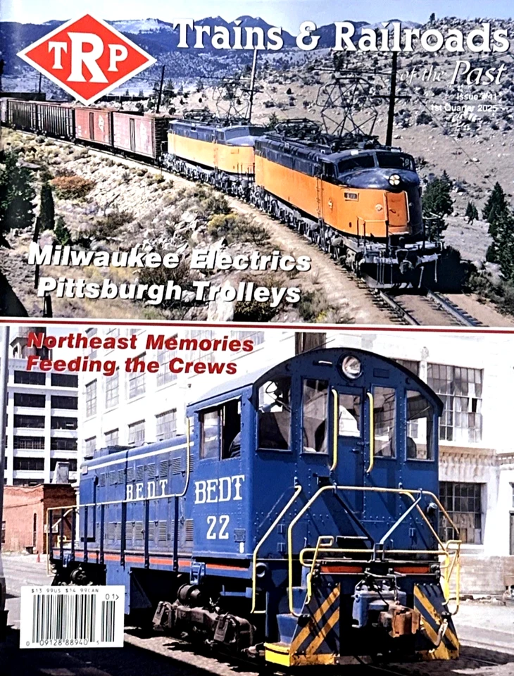 TRAINS & RAILROADS OF THE PAST MAGAZINE #41 1ST QUARTER 2025 Foto 1 de 1