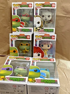 Funko POP! Retro Toys Teenage Mutant Ninja Turtles #16 #17 #18 #19#20 #34  NEW - Picture 1 of 44