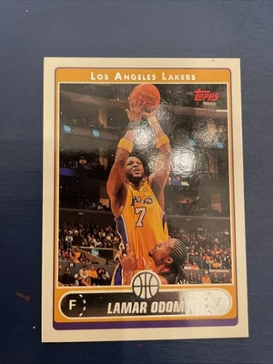 2006-07 Topps Chrome #38 Lamar Odom Refractors Los Angeles Lakers - Image 1 of 2