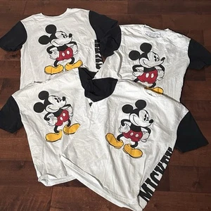 Disneyland Disneyworld Family Vacation Mickey Mouse Shirts (2) L (1) M (1) S - Picture 1 of 9