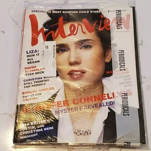 NEW Interview Magazine Jennifer Connelly Feb 2004 Factory Sealed - Picture 1 of 4