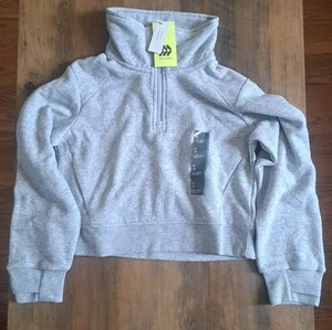 ALL IN MOTION 1/2 Zip Cotton Fleece Boys M (8) NWT - Picture 1 of 1