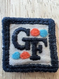 Vintage GF General Foods Patch - Bild 1 von 3