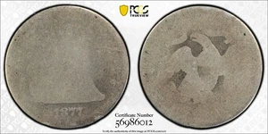 1877 P Liberty Seated Quarter PCGS P 01 Lowball (Inventory# 0002) - Picture 1 of 4