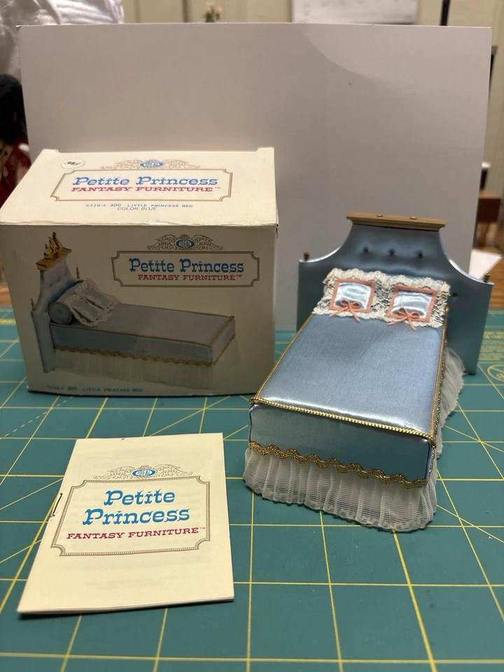 Cama Little Princess 4416-4 Little Princess azul con caja y folleto Foto 1 de 4