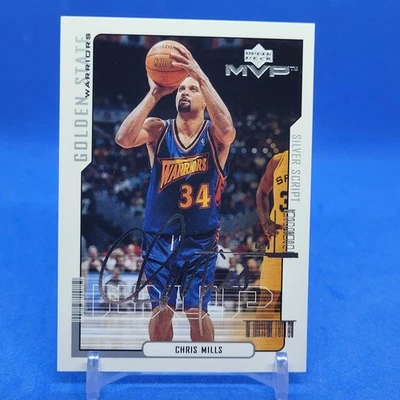 2000-01 Upper Deck MVP Silver Script Chris Mills #55 - Image 1 of 2