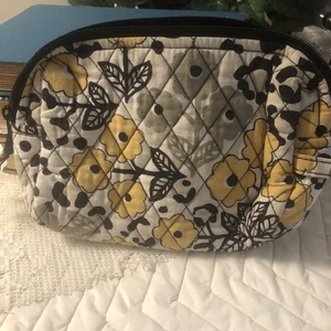 Vera Bradley Go Wild Medium Kosmetiktasche nicht mehr produziert seltenes Muster Kunststoff innen - Bild 1 von 7