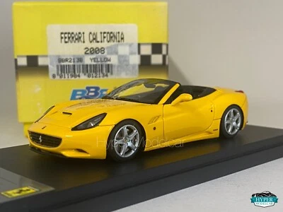 BBR Models 1/43 Ferrari California 2008 Yellow Art.BBR213B - Immagine 1 di 4