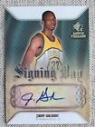 JEFF GREEN 2007-08 UD SP ROOKIE THREADS SIGNING DAY SIGNED AUTO ROOKIE RC CARD. rookie card picture