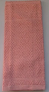 VOLLSTÄNDIG ungeschnitten EINFARBIG orange PINK The Big One - feiern Frühling Küchentuch NEU - Bild 1 von 2