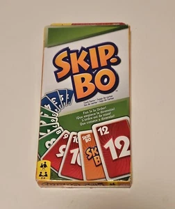 Juego de cartas familiar Mattel Skip-Bo 2013 - 2 a 6 jugadores - Imagen 1 de 1