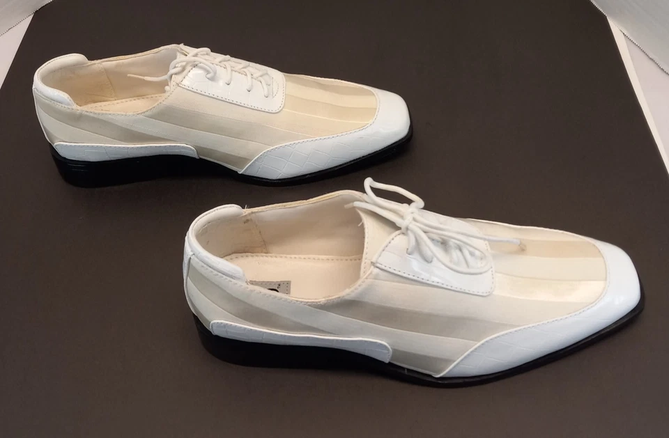 SIO Para hombres Zapatos de Vestir Talla 9 Teatro Juegos con disfraces Disfraz Halloween P2233WHT NUEVO otros Foto 1 de 4