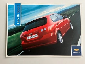 Chevrolet UK LACETTI 1.8 SPORT Folleto c.2005-2006 - Imagen 1 de 1
