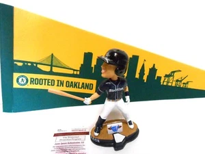 JSA Matt Olson Signed Autographed Oakland Athletics Baseball Stockton Bobblehead - Picture 1 of 5