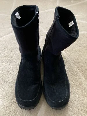 BOTAS MASCULINAS LL BEAN CAMURÇA PRETA NEVE PANTURRILHA MÉDIA TAMANHO 8.5 MÉDIO - Imagem 1 de 4