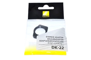 Nikon DK-22 Official Eyepiece Adapter For D7500 D5600 D5500 D3500 From Japan - Picture 1 of 1