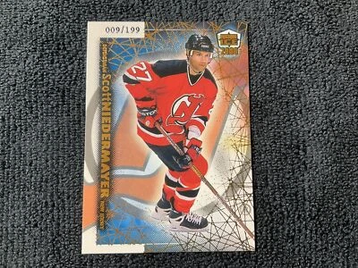 1999-00 Pacific Dynagon Ice Devils Hockey Card #118 Scott Niedermayer # 9/199 - Image 1 of 4