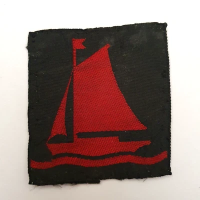 76th Infantry Division – Printed Formation Badge Patchch. British Army - Image 1 of 3