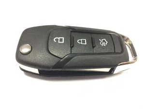 RFC 3 Botones Abatible Llave Funda para Ford Mondeo MK5 Mando a Distancia 2015 - 2021 Zetec - Imagen 1 de 3