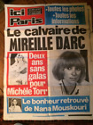 AFFICHE  DE KIOSQUE/ICI PARIS/LE CALVAIRE DE MIREILLE DARC