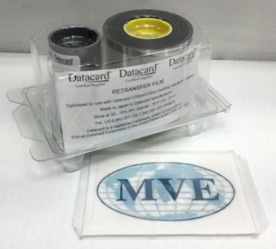 DATACARD 513402-001 CR8xx/CE8xx CR805 ID PRINTERS CLEAR RETRANSFER FILM - Image 1 of 4