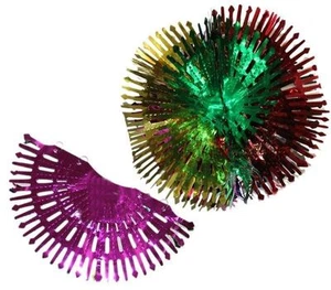 30cm Weihnachten Mehrfarbig Folie Regenbogen Schnee Kugel Hängend Party Decke Deko - Bild 1 von 3