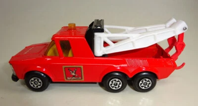 Matchbox Superking K-11C Wreck Truck red "Falck" rare danish issue near mint - Image 1 of 4