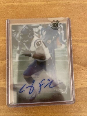 C.J. Fiedorowicz Rookie Auto! Houston Texans! Topps Translucent Football - Image 1 of 2