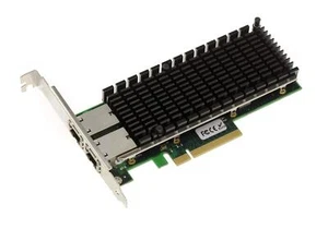 KALEA-INFORMATIQUE Carte contrôleur réseau PCIe 3.0 x8 LAN Ethernet 10G 2 Por... - Photo 1/3