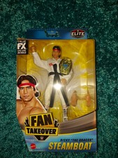 WWE ELITE FAN TAKEOVER RICKY THE DRAGON STEAMBOAT FIGURE SEALED
