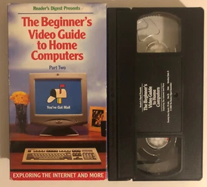 THE BEGINNER'S VIDEO GUIDE TO HOME COMPUTERS * VHS * PART 2 * VINTAGE INTERNET - Imagen 1 de 2