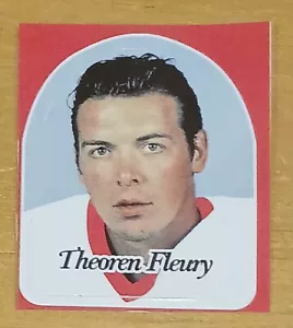 THEO FLEURY - 1997 Pinnacle Kraft Jello Spoons Team Canada Stickers - - Bild 1 von 3