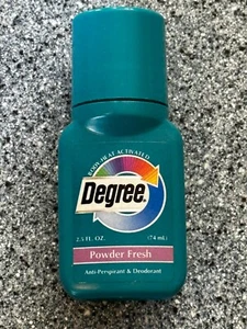 Degree Powder Fresh Anti-Perspirant Deodorant 2.5 oz Roll-On Deadstock - Picture 1 of 5
