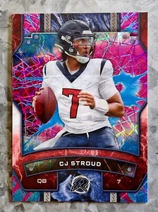 #41 CJ STROUD - 2024 Topps Resurgence - Amortiguador azul cielo y rosa - Imagen 1 de 2