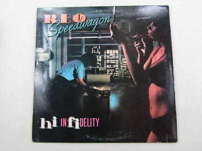 Винтажная виниловая пластинка 1980 REO Speedwagon Hi Infidelity LP Epic CBS Records музыка 80-х - Изображение 1 из 4