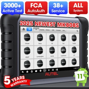 2025 Autel MaxiCOM MK808S PRO Diagnóstico Coche Escáner OBD2 TPMS IMMO EPB ABS - Imagen 1 de 12