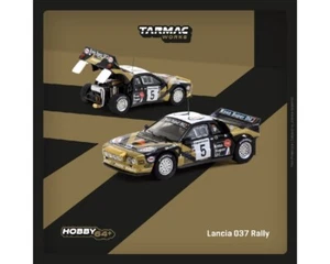 Tarmac Works Lancia 037 Rally #5 Rally Catalunya 85 Esso Super Oil Hobby64 1/64 - Picture 1 of 1