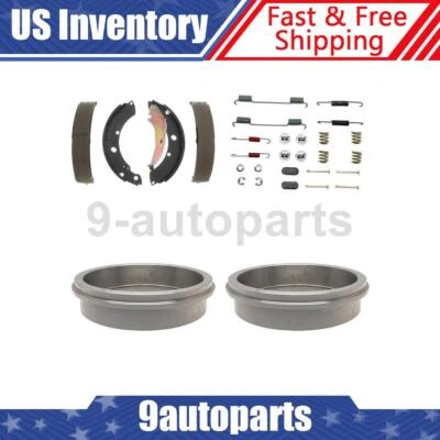 Tambores de freno trasero y zapatas y kit de herrajes para Chrysler PT Cruiser 2004 2005 2006 Foto 1 de 4