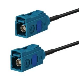 Bingfu Fakra Z Jack to Jack Antenna Cable 10ft for for Car FM AM Radio 4G LTE - Picture 1 of 4